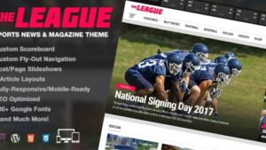 The League (v4.5.0) Sports News & Magazine WordPress Theme