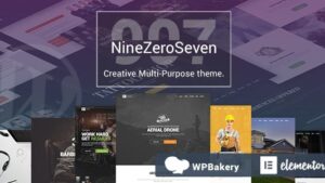 907 Theme (v5.3.15) Responsive Multi-Purpose WordPress [Activated]
