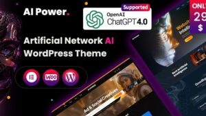 AI Power v1.1 AI WordPress Theme