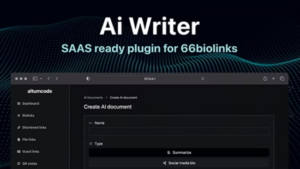 AI (v12.1.0) Writing Assistant, Image Generator, Speech to Text 66biolinks plugin