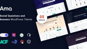 AMA (v1.5.0) WordPress bbPress Forum Theme with Social Questions and Answers