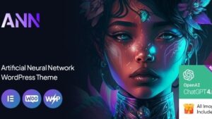 AI ANN (v1.29) AI Artificial Intelligence Startup & Technology WordPress Theme [Activated]