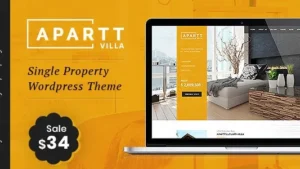 Apartt Villa v3.0 Single Property Real Estate WordPress Theme