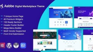 Aabbe v6.0.0 Digital Marketplace WordPress Theme