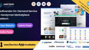 Aabcserv v1.3.0 - Multivendor On-Demand Service & Handyman Marketplace Platform