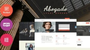 Abogado (v1.14.0) Lawyer Firm & Legal Bureau WordPress Theme