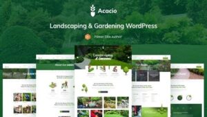 Acacio v1.1.3 Landscape & Gardening By fox-themes
