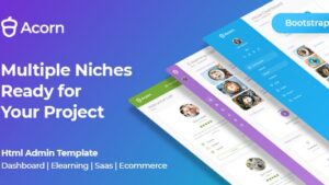 Acorn (v2.0.0) Bootstrap 5 Html Laravel .Net Admin Template