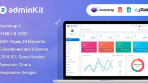AdminKit - Multipurpose Bootstrap 4.0 Admin Templates