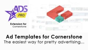 ADS PRO v1.0.1 Ad Templates, Cornerstone Extension