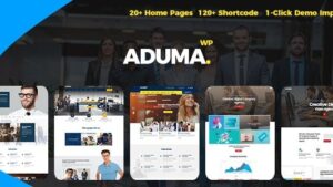Aduma v1.4 Consulting, Finance, Business WordPress Theme