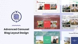 Advanced Carousel Blog Layout Design v1.0.0