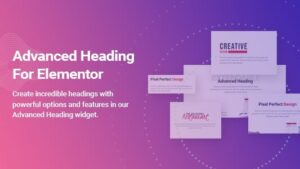 Advanced Heading and Animated Text for Elementor v1.0.4