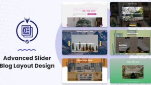 Advanced Slider Blog Layout Design v1.0.0
