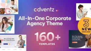 Adventz (v3.0) Corporate Business WordPress Theme [Activated]