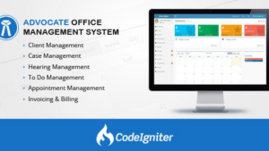 Fixed* Advocate Office Management System v2.0