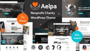 Aelpa (v1.4) Nonprofit Charity WordPress Theme