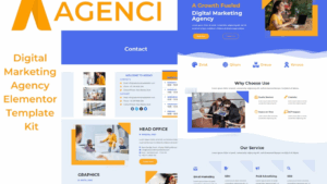 Agenci - Digital Marketing Agency Elementor Template Kit