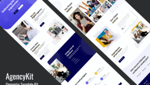 AgencyKit - Portfolio Elementor Template Kit
