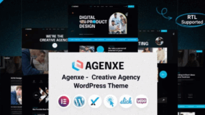 Agenxe v1.0.0 Creative Agency WordPress Theme