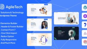 Agiletech v1.0.7 IT Solutions Service WordPress Theme