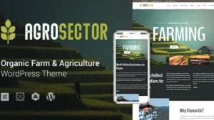 Agrosector v1.5.4 Agriculture and Organic Food WP (Activated)