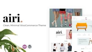 Airi (v1.7.1) Clean, Minimal WooCommerce Theme