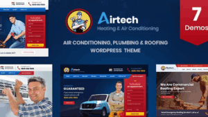 Airtech (v3.5) Plumber HVAC and Repair theme [Activated]