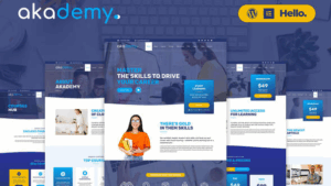 Akademy - Online Courses Elementor Template Kit