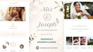 Alis (v15.0) Wedding Planner WordPress Theme [Activated]