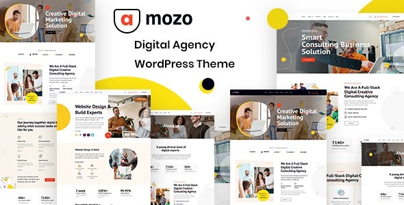 Amozo v1.0 Digital Agency WordPress Theme