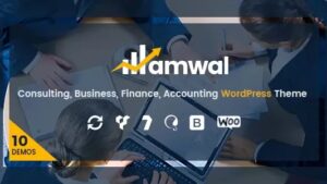 Amwal v1.3.8 Consulting Finance WordPress Theme