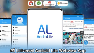 AndroLite v1.3 Easy Configurable Android WebView App Template
