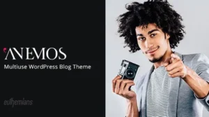 Anemos (v2.4.1) A Multiuse Blogging WordPress Theme