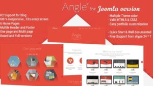 Angle v2.0 Responsive MultiPurpose Joomla Theme