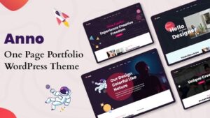 Anno (v1.0.9) One Page Portfolio WordPress Theme