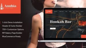 Anubia (v1.0.14) Smoking and Hookah Bar WordPress Theme