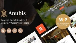 Anubis v1.27.0 Funeral & Burial Services WordPress Theme