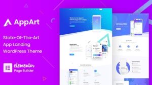 AppArt v3.0.4 Creative WordPress Theme For Apps, Saas & Software