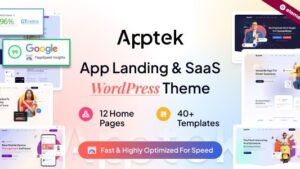 Apptek (v1.0.6) App & SaaS Theme [Activated]