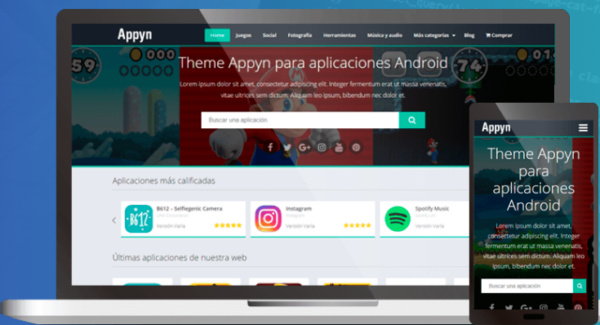 Appyn v2.0.15 Themespixel WordPress Theme