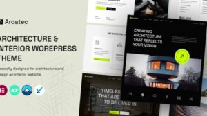 Arcatec v1.0.1 Architecture and Interior WordPress Theme