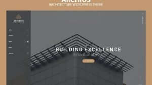 Archios v1.0 One Pager Architecture WP Theme