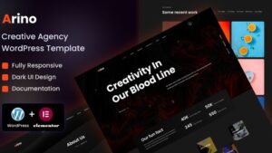 Arino (v1.5) Creative Agency WordPress Theme