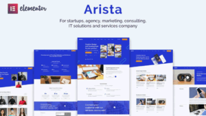 Arista - Multipurpose Business Elementor Template Kit