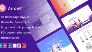 ArrowIT v2.0.7 Technology, Digital Transformation WordPress Theme