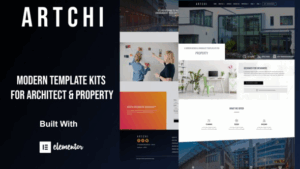 Artchi - Modern Architecture Elementor Template Kit