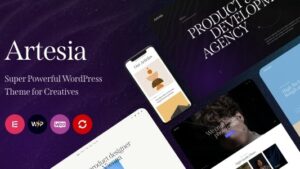 Artesia (v1.16.0) WordPress Theme for Creatives