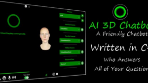 Artificial Intelligence 3D Chatbot v1.0