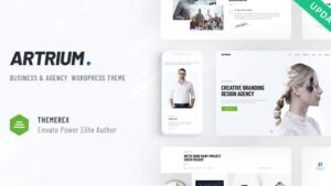 Artrium (v1.0.13) Creative Agency & Web Studio WordPress Theme